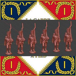 28mm Napoleonic French Line Infantry Grenadiers  high uniform 1800-12