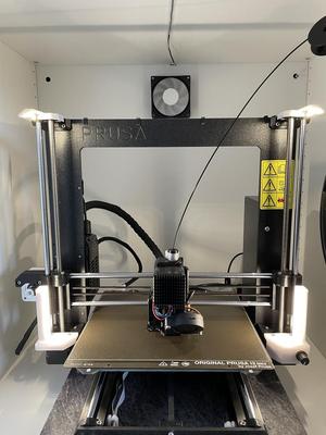 Beleuchtung Prusa MK3S+