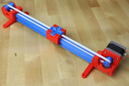 Mostly Printed Mechanical Actuator