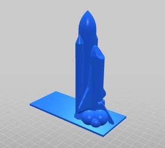 Space Shuttle Bookend