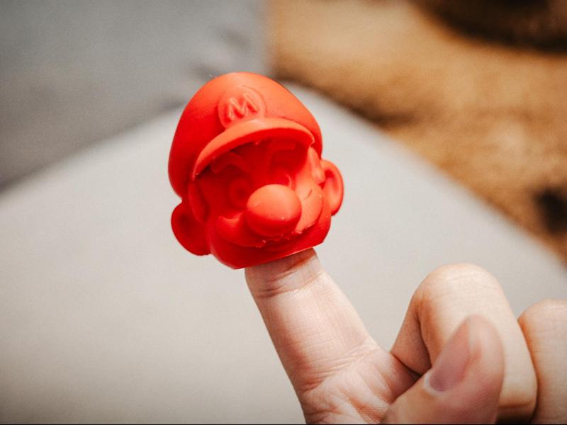 Mario Finger Puppet Toy