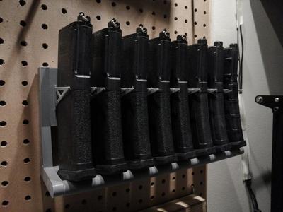 Pegboard Magazine Shelf (AR15/M16/M4)