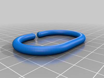 Anneau pour rideau de douche / Shower curtain ring