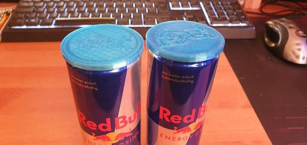 Ultrathin Red Bull Can Lid - Ultra dünner Red Bull Dosen Deckel