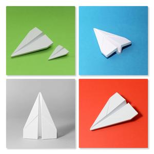 Iconic Paper Plane (Stratomaker)