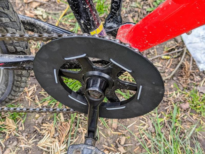 Universal bicycle chain guard   