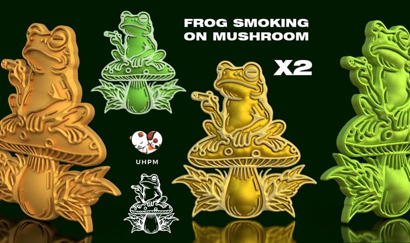 FROG SMOKING: FUNGI KINGDOM X2