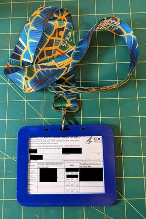Covid Card Holder