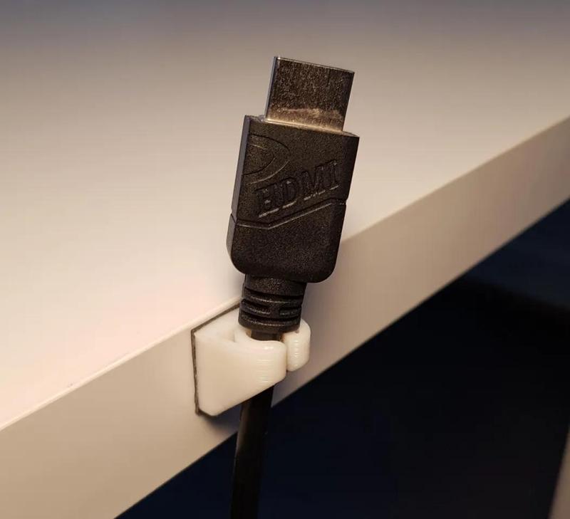 Flexible cable holder   