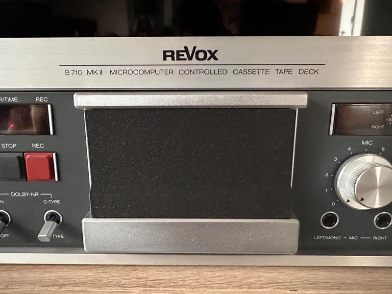Revox B710 Cassette Tape Deck Cover   