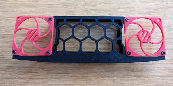 Voron 2.4 Wide Middle Fan Support (Side-Skirt)