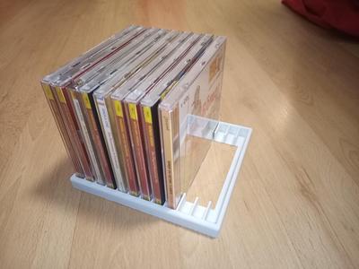 Minimalist CD organizer