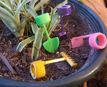 Mini Finger Gardening Tools