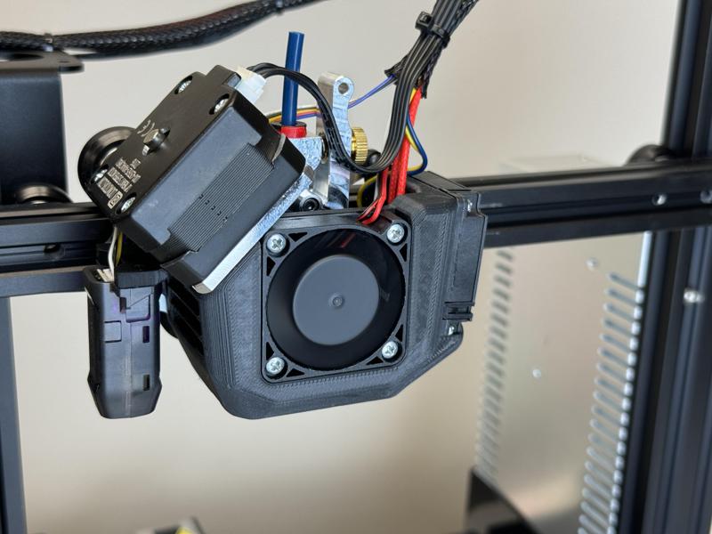 M3207 Ender 3 Neo [Micro Swiss NG Extruder] - Fan Shroud and Probe Bracket