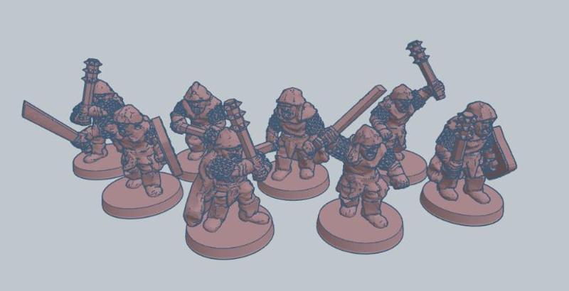 Mordor Uruk-hai 10mm Scale