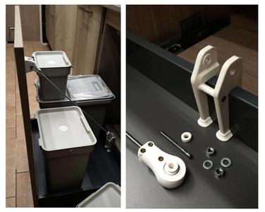 Upgrading kitchen from hinged doors to drawers