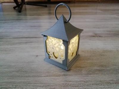 Lamp with switchable walls