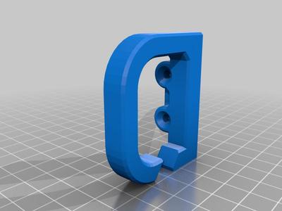 Simple cable hanger / cable organizer / holder