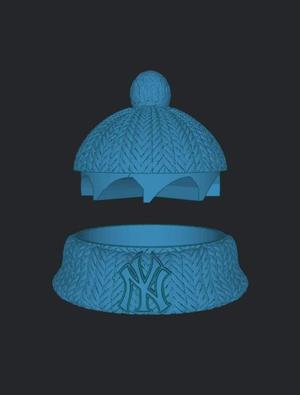GRINDER WEED WOOL CUP XXL GRINDERKING 90X90X70MM READY TO PRINT - PRINT ON SITE - EASY PRINT... FDM.SLA