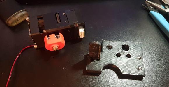 BIQU H2 mount for Ender 5 + BLTouch