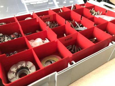Upper Insert half height for L-BOXX® Mini 