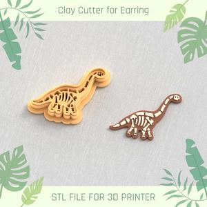 Brontosaurus POLYMER CLAY CUTTER