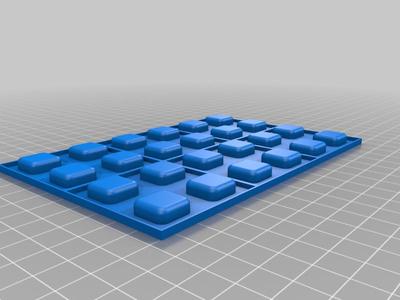 Base plate for SYS3 organizer assortment boxes