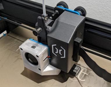Sidewinder X1 - Extruder Shroud with Logo (BLTouch option)