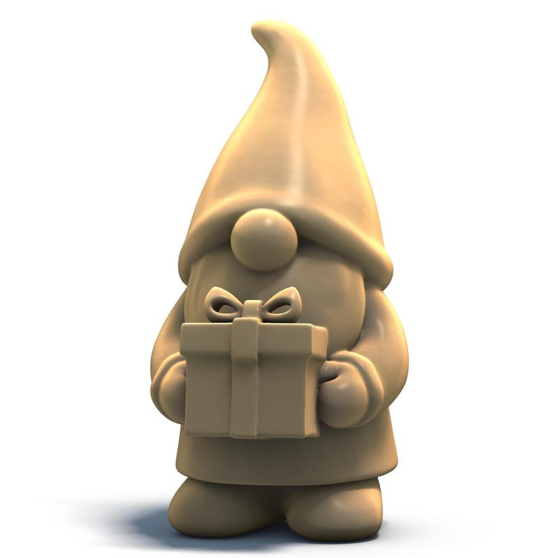 Gift Gnome - Cute Holiday Figurine