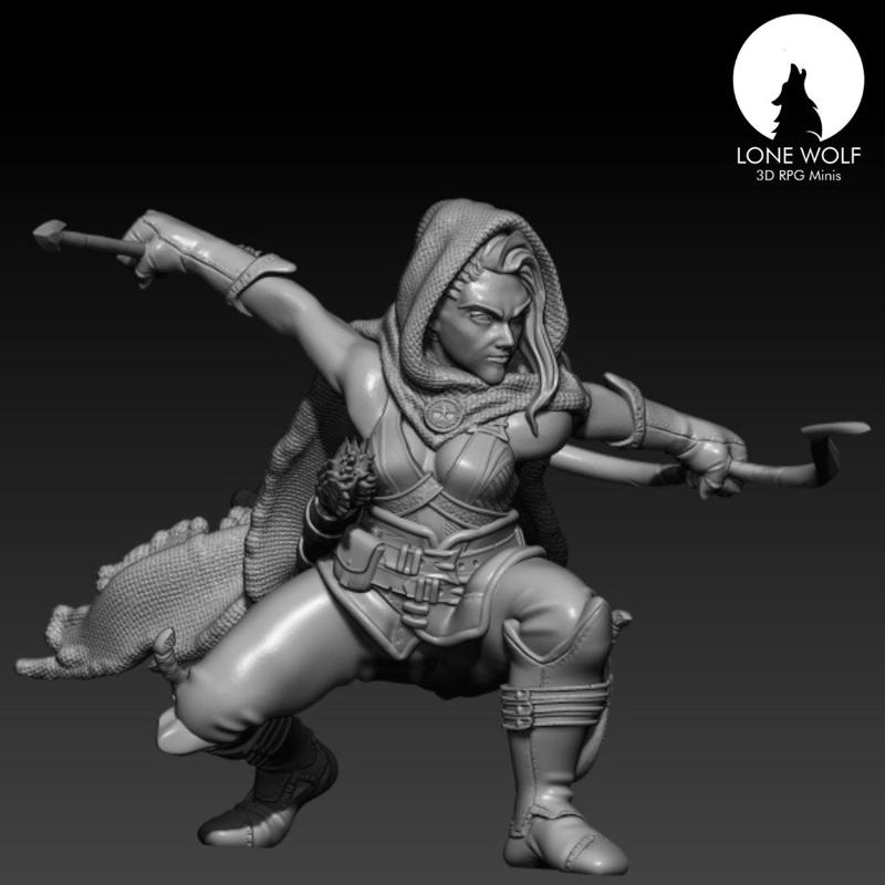 Duneyr female - The guardians of Ljosalfar