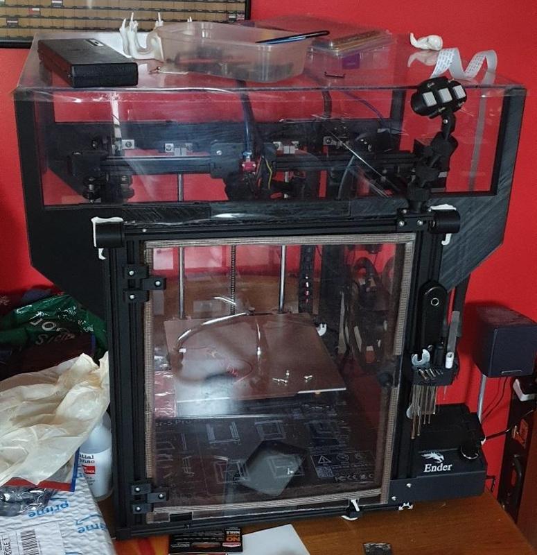 Ender 5 (Pro) enclosure arm