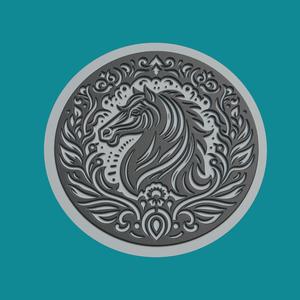 Horse Animal Pendant