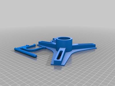 Printable Filament Spool Remix for Ender