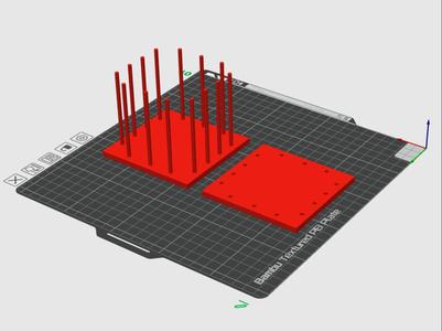 A Simple cage with a top