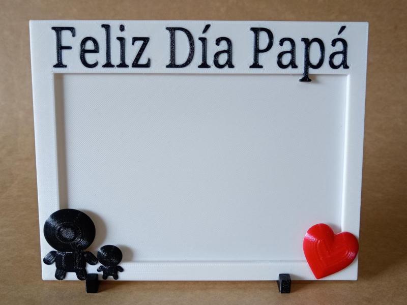 Father's Day Photo Frame 10x15cm (Spanish Version)
