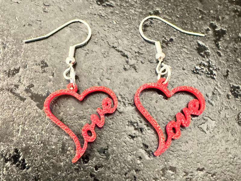Love earrings