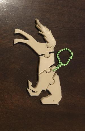 horse keychain