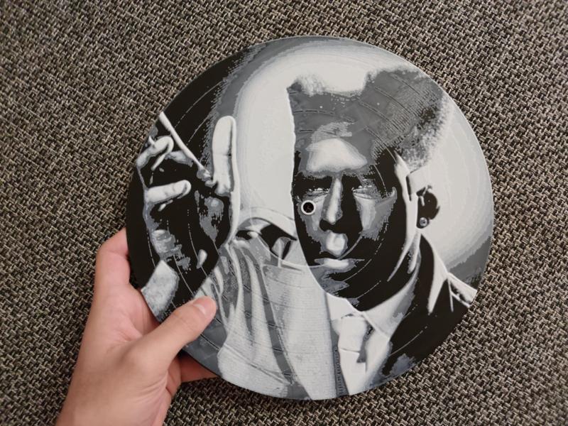 Chromakopia Vinyl Print - Tyler The Creator (B&W)