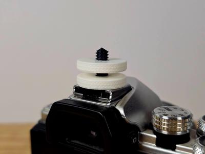 1/4"-20 Hot Shoe - Adjustable Camera Adapter