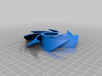 7-Blade Fan Design (NF-A12x25 hub compatible)