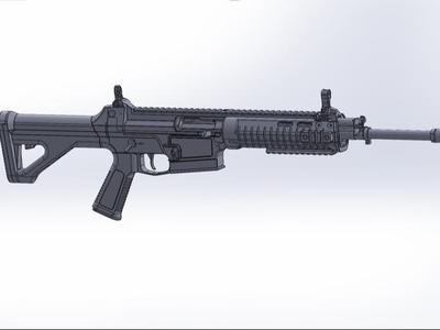 CR42(CS/LR 42) GBB System 3D Printed Project