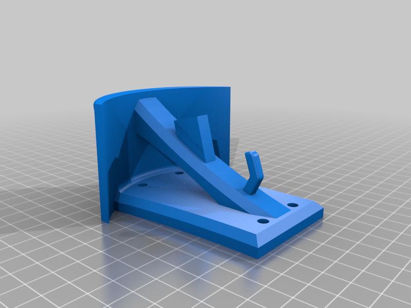 Soporte cascos con usb y cable