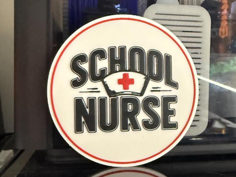 SCHOOL NURSE COASTER 