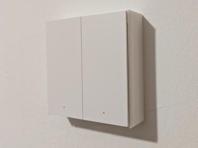 Aqara H1 mount-on-top light switch cover