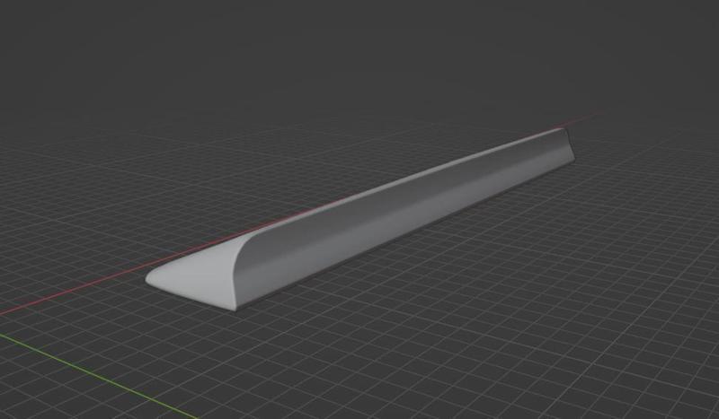 Universal Large Boot Lip Spoiler