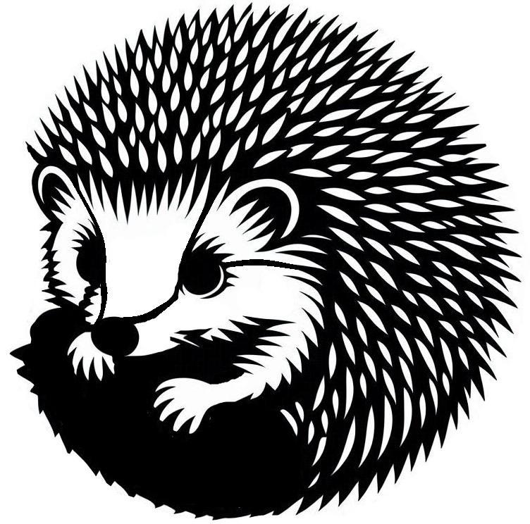 Stencil: Hedgehog (version 1)