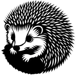 Stencil: Hedgehog (version 1)