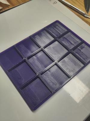 Gridfinity silicone baseplate mold
