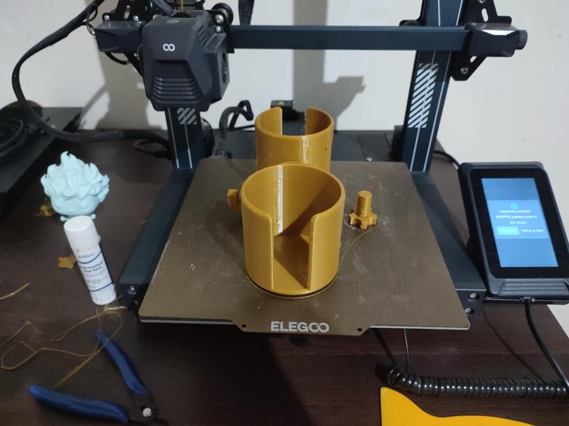 Drink holder for the umbrela