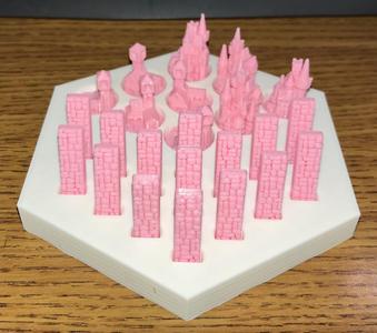 Catan pieces holder